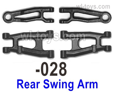 UDIRC 1607 Parts Rear Swing Arm.The kit number is 1601-028, UDIRC 1/16 RC Rally Car Replacement Accesories.