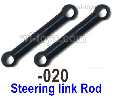 UDIRC 1607 Parts Steering link Rod.The kit number is 1601-020. Total include 2pcs, UDIRC 1/16 RC Rally Car Replacement Accesories.