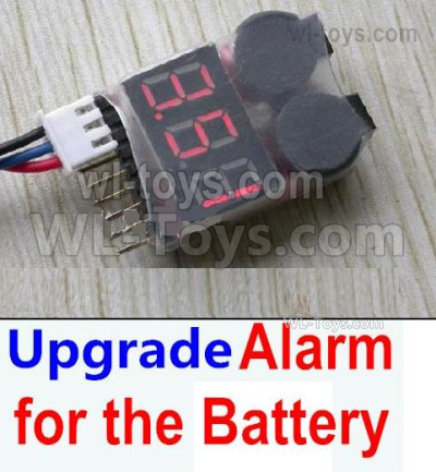 UDIRC 1608 Parts Upgrade Alarm for the Battery.It can test whether your battery has enouth power, UDI RC 1/16 RC Rally Car Replacement Accesories.