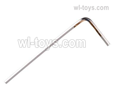 UDIRC 1608 Parts Inner hexagon Wrench. For the 0098 0099 M3 M4 Machine Screws, UDI RC 1/16 RC Rally Car Replacement Accesories.
