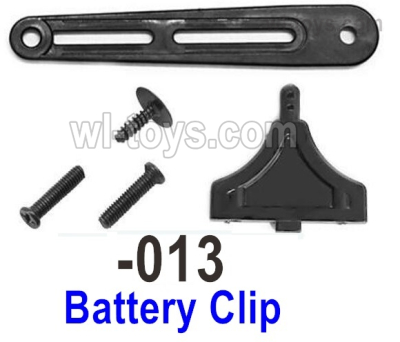 UDIRC 1608 Parts Battery clip assembly.The kit number is 1601-013, UDI RC 1/16 RC Rally Car Replacement Accesories.