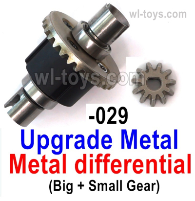 UDIRC 1608 Parts Upgrade Metal differential unit.This kit is the Upgrade Metal Version for the 1601-029.It include the Big and Small Gear. UDIRC 1;16 RC Racing Truck Upgrade Replacement Accesories.