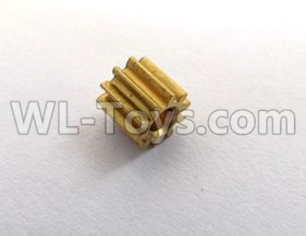 WPL B-36 B36 URAL-4360 Spare Parts-03-03 Motor gear for 180 Main motor(For KIT Verson),WPL B-36 B36 RC Car Parts,WPL Parts,WPL B-36 B36 RC Military Truck Spare parts Accessories,WPL 6X6 1:16 Off-road Truck Parts
