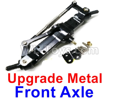 WPL B-36 B36 URAL-4360 Spare Parts-06-06 Upgrade Metal Front axle-Black color,WPL B-36 B36 RC Car Parts,WPL Parts,WPL B-36 B36 RC Military Truck Spare parts Accessories,WPL 6X6 1:16 Off-road Truck Parts