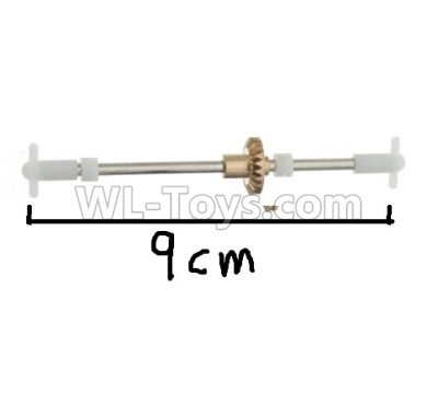WPL B-36 B36 URAL-4360 Spare Parts-08-04 Rear axle shaft with copper teeth,WPL B-36 B36 RC Car Parts,WPL Parts,WPL B-36 B36 RC Military Truck Spare parts Accessories,WPL 6X6 1:16 Off-road Truck Parts