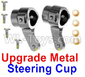 WPL B-36 B36 URAL-4360 Spare Parts-08-17 Upgrade Metal steering Cup(2pcs),WPL B-36 B36 RC Car Parts,WPL Parts,WPL B-36 B36 RC Military Truck Spare parts Accessories,WPL 6X6 1:16 Off-road Truck Parts