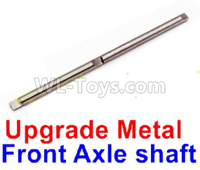 WPL B-36 B36 URAL-4360 Spare Parts-08-21 Upgrade Metal Front Axle shaft,WPL B-36 B36 RC Car Parts,WPL Parts,WPL B-36 B36 RC Military Truck Spare parts Accessories,WPL 6X6 1:16 Off-road Truck Parts