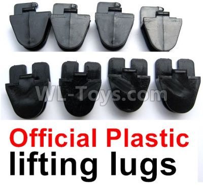 WPL B-36 B36 URAL-4360 Spare Parts-10-02 Official Plastic lifting lugs(8pcs),WPL B-36 B36 RC Car Parts,WPL Parts,WPL B-36 B36 RC Military Truck Spare parts Accessories,WPL 6X6 1:16 Off-road Truck Parts