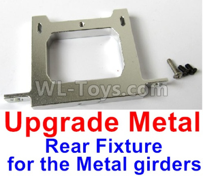 WPL B-36 B36 URAL-4360 Spare Parts-12-07 Upgrade Metal Rear Fixture for the Metal girders,WPL B-36 B36 RC Car Parts,WPL Parts,WPL B-36 B36 RC Military Truck Spare parts Accessories,WPL 6X6 1:16 Off-road Truck Parts