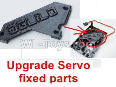 WPL B-36 B36 URAL-4360 Spare Parts-18-02 Upgrade Servo fixed parts-3d print production,Not include the Servo Fixed Seat,WPL B-36 B36 RC Car Parts,WPL Parts,WPL B-36 B36 RC Military Truck Spare parts Accessories,WPL 6X6 1:16 Off-road Truck Parts
