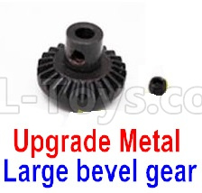 WPL B16 Parts-08-13 Upgrade Metal Large bevel gear,WPL B16 B-16 RC Car Parts,WPL 6X6 Parts,WPL B16 B-16 RC Military Truck Spare parts Accessories,WPL 1:16 Off-road Truck Parts