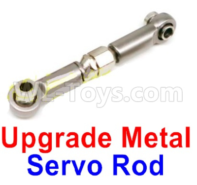 WPL B16 Parts-08-25 Upgrade Metal Servo Rod,WPL B16 B-16 RC Car Parts,WPL 6X6 Parts,WPL B16 B-16 RC Military Truck Spare parts Accessories,WPL 1:16 Off-road Truck Parts