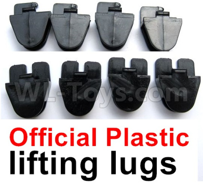 WPL B16 Parts-09-02 Official Plastic lifting lugs(8pcs),WPL B16 B-16 RC Car Parts,WPL 6X6 Parts,WPL B16 B-16 RC Military Truck Spare parts Accessories,WPL 1:16 Off-road Truck Parts