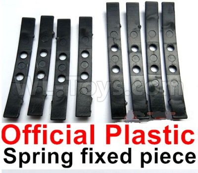 WPL B16 Parts-09-03 Official Plastic Spring Fixed piece(8pcs),WPL B16 B-16 RC Car Parts,WPL 6X6 Parts,WPL B16 B-16 RC Military Truck Spare parts Accessories,WPL 1:16 Off-road Truck Parts