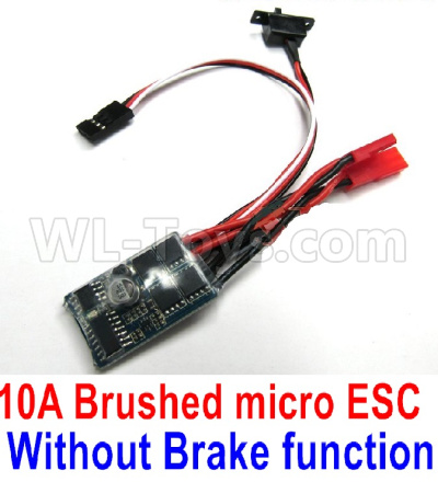 WPL B16 Parts-16-04 10A Brushed micro ESC-Without Brake function Version,WPL B16 B-16 RC Car Parts,WPL 6X6 Parts,WPL B16 B-16 RC Military Truck Spare parts Accessories,WPL 1:16 Off-road Truck Parts