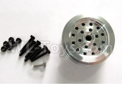 WPL C14 C-14 Hercules Parts-02-06 Upgrade Steel Wheel hub(1pcs)-Not include the tire letherWPL C14 C-14 RC Car Parts,WPL Hercules Parts,WPL C14 C-14 RC Military Truck Spare parts Accessories,WPL 4X4 1:16 Off-road Truck Parts
