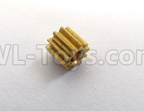 WPL C14 C-14 Hercules Parts-03-03 Motor gear for 180 Main motor(For KIT Verson)WPL C14 C-14 RC Car Parts,WPL Hercules Parts,WPL C14 C-14 RC Military Truck Spare parts Accessories,WPL 4X4 1:16 Off-road Truck Parts