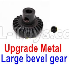 WPL C14 C-14 Hercules Parts-08-15 Upgrade Metal Large bevel gearWPL C14 C-14 RC Car Parts,WPL Hercules Parts,WPL C14 C-14 RC Military Truck Spare parts Accessories,WPL 4X4 1:16 Off-road Truck Parts
