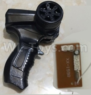 WPL C14 C-14 Hercules Parts-15-01 Official Transmitter,Official Remote control & Circuit board,Receiver boardWPL C14 C-14 RC Car Parts,WPL Hercules Parts,WPL C14 C-14 RC Military Truck Spare parts Accessories,WPL 4X4 1:16 Off-road Truck Parts