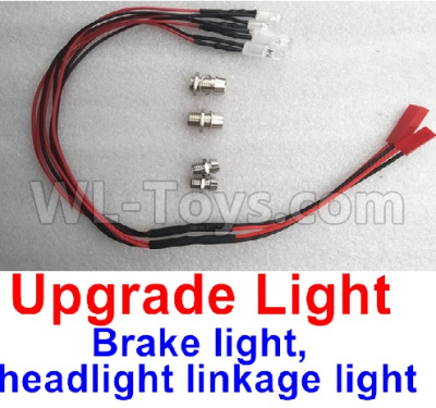 WPL C14 C-14 Hercules Parts-16-05 Brake light, headlight linkage light(You need buy the ESC with Brake function)WPL C14 C-14 RC Car Parts,WPL Hercules Parts,WPL C14 C-14 RC Military Truck Spare parts Accessories,WPL 4X4 1:16 Off-road Truck Parts