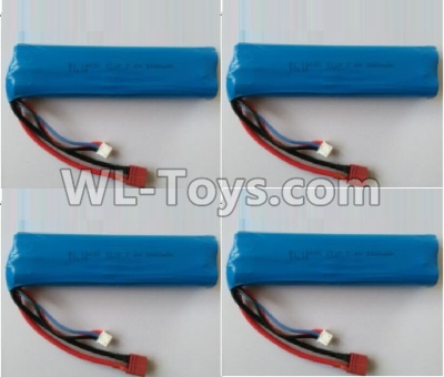 Wltoys 10402 battery-7.4V 3000MAH 15C Battery(4pcs)-136x37x19mm-10402.0884,Wltoys 10402 RC Car Parts,High speed 1:10 Scale 4wd,10402 Electric Power On Road Drift Racing Truck Car Parts