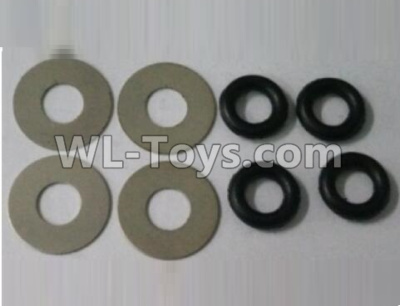 Wltoys 10402 K949-70 Pinghua Division, gasket(total 8pcs),Wltoys 10402 RC Car Parts,High speed 1:10 Scale 4wd,10402 Electric Power On Road Drift Racing Truck Car Parts