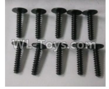Wltoys 10402 10402.0876 Round head cross with self-tapping screws(10pcs)-ST3x14PWB-W8,Wltoys 10402 RC Car Parts,High speed 1:10 Scale 4wd,10402 Electric Power On Road Drift Racing Truck Car Parts