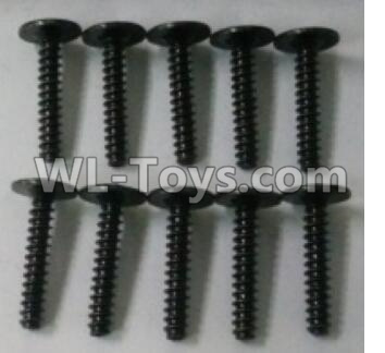 Wltoys 10402 10402.0879 Round head cross with self-tapping screws(10pcs)-ST2.6x16PWB-W6,Wltoys 10402 RC Car Parts,High speed 1:10 Scale 4wd,10402 Electric Power On Road Drift Racing Truck Car Parts
