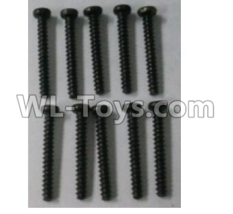 Wltoys 10402 A949-41 Round head self tapping screw(10pcs)-ST 2X16PB-D3.5,Wltoys 10402 RC Car Parts,High speed 1:10 Scale 4wd,10402 Electric Power On Road Drift Racing Truck Car Parts