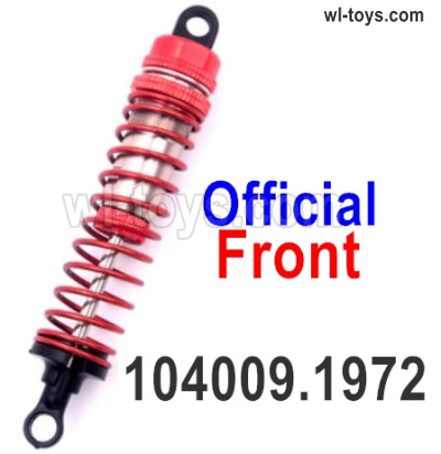 Wltoys 104019 Parts 104009-1972 Front Shock Absorber Damper.Wltoys 104019 1/10 Parts, Wltoys 104019 RC Car Accessories.