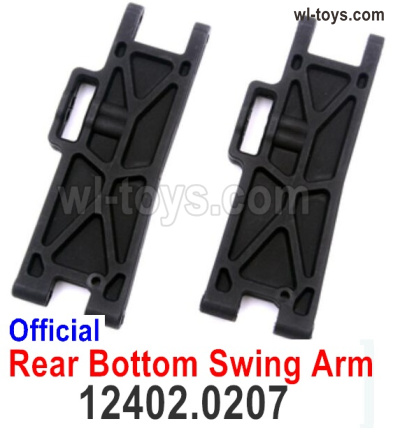 Wltoys 104019 Parts 12402.0207 Official Rear bottom Swing Arm.Total 2pcs.Wltoys 104019 1/10 Parts, Wltoys 104019 RC Car Accessories.
