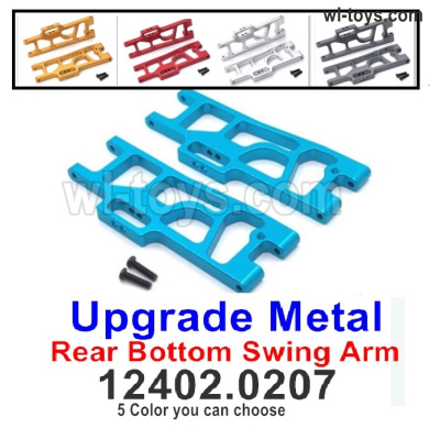 Wltoys 104019 Upgrade Metal Rear Bottom Swing Arm Parts.12402.0207.Total 5 Colors you can choose.Wltoys 104019 1/10 Parts, Wltoys 104019 RC Car Accessories.