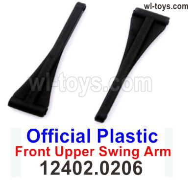 Wltoys 104019 Parts 12402.0206 Official Plastic Front Upper Swing Arm.Total 2pcs.Wltoys 104019 1/10 Parts, Wltoys 104019 RC Car Accessories.