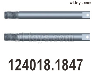 Wltoys 104019 Parts 124018.1847 Rear suspension shaft group. 3x42.3mm.Total 2pcs.Wltoys 104019 1/10 Parts, Wltoys 104019 RC Car Accessories.