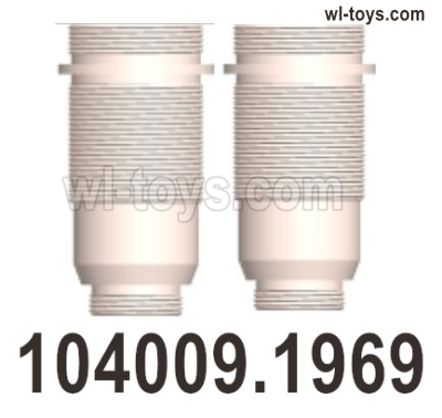 Wltoys 104019 Parts 104009.1969 Shock absorber cylinder group.Wltoys 104019 1/10 Parts, Wltoys 104019 RC Car Accessories.