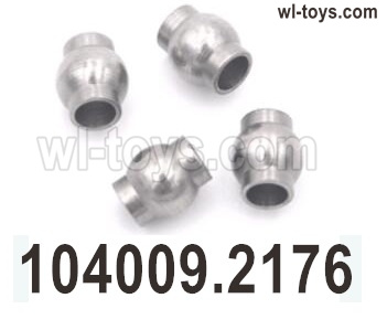 Wltoys 104019 Parts 104019.2176 shock absorber ball Head.Total 4pcs.Wltoys 104019 1/10 Parts, Wltoys 104019 RC Car Accessories.