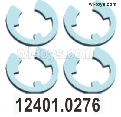 Wltoys 104019 Parts 12401.0276 E-shaped buckle assembly.Total 4pcs.Wltoys 104019 1/10 Parts, Wltoys 104019 RC Car Accessories.
