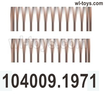 Wltoys 104019 Parts 104009.1971 shock spring set.Wltoys 104019 1/10 Parts, Wltoys 104019 RC Car Accessories.