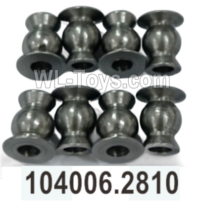 Wltoys 104020 Parts 104006.2810 Ball Head 5.8X8 Washer 7 Group.WLtoys 1/10 RC Car Crawler Accessories.