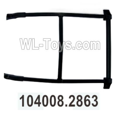 Wltoys 104020 Parts 104008.2863 Roof Frame Group.WLtoys 1/10 RC Car Crawler Accessories.