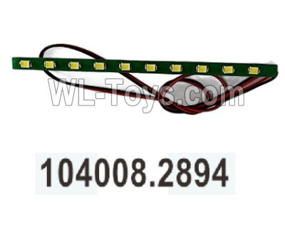 Wltoys 104020 Parts 104008.2894 Roof Light Panel Group.WLtoys 1/10 RC Car Crawler Accessories.