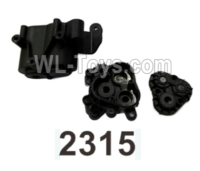 Wltoys 104020 Parts 104003.2315 Central Gearbox Cover Group.WLtoys 1/10 RC Car Crawler Accessories.