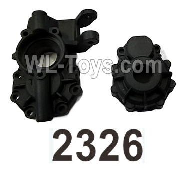 Wltoys 104020 Parts 104003.2326 Front Straight Axle Left Reduction Gearbox Group.WLtoys 1/10 RC Car Crawler Accessories.