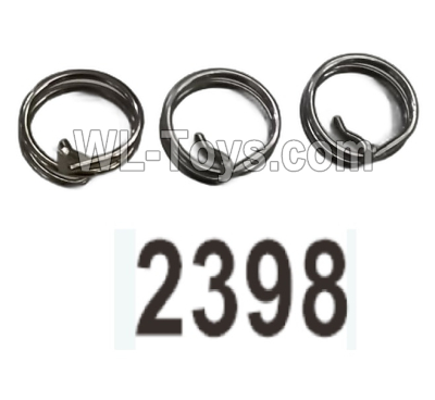 Wltoys 104020 Parts 104003.2398 Torsion Spring 1.0X12X8.67X2 Group.WLtoys 1/10 RC Car Crawler Accessories.