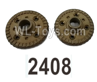 Wltoys 104020 Parts 104003.2408 Differential Main Gear Group.WLtoys 1/10 RC Car Crawler Accessories.