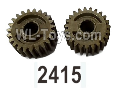 Wltoys 104020 Parts 104003.2415 Front Straight Axle Reduction Gearbox Second-Stage Reduction Gear Group.WLtoys 1/10 RC Car Crawler Accessories.
