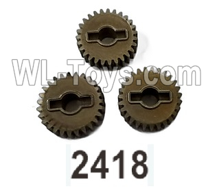 Wltoys 104020 Parts 104003.2418 Output Reduction Gear Group.WLtoys 1/10 RC Car Crawler Accessories.