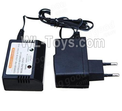 Wltoys 104020 Parts charger and balance charger.It Can charge 1 battery at the same time.WLtoys 1/10 RC Car Crawler Accessories.