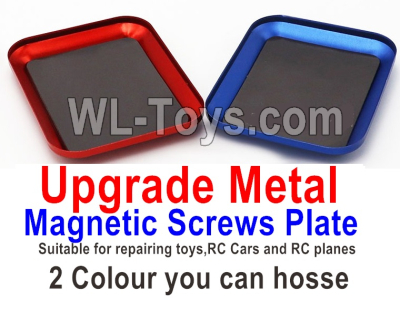 Wltoys 104020 Upgrade Metal Magnetic Screws Plate. 2 Color you can choose.WLtoys 1/10 RC Car Crawler Accessories.