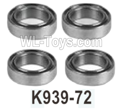 Wltoys 104020 Parts K939-72 Rolling Bearing 6X12X4 Group.WLtoys 1/10 RC Car Crawler Accessories.
